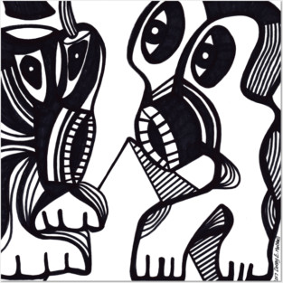 Oval Sphinxes Taken Posters and Art