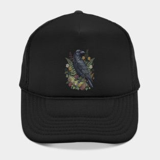 Raven Woodland Wildlife Hat