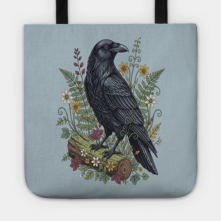 Raven Woodland Wildlife Tote
