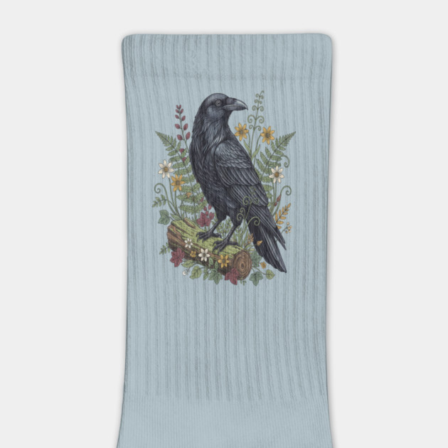 Raven Woodland Wildlife by BirdsnStuff