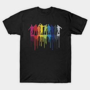 Rainbow Zombie Shuffle: Version One T-Shirt