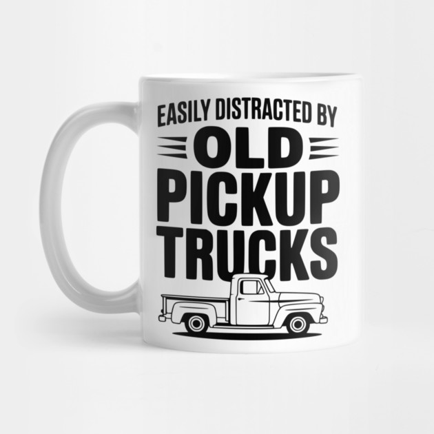 Easily Distracted by Old Pickup Trucks by Frank Ring