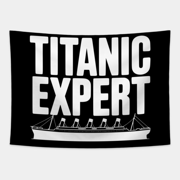 Titanic Expert Tapestry by Frank Ring