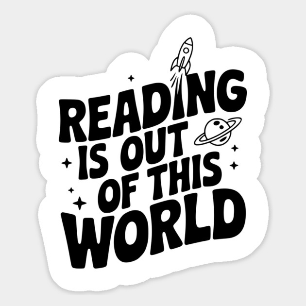 Reading is Out of This World Magnet by Frank Ring