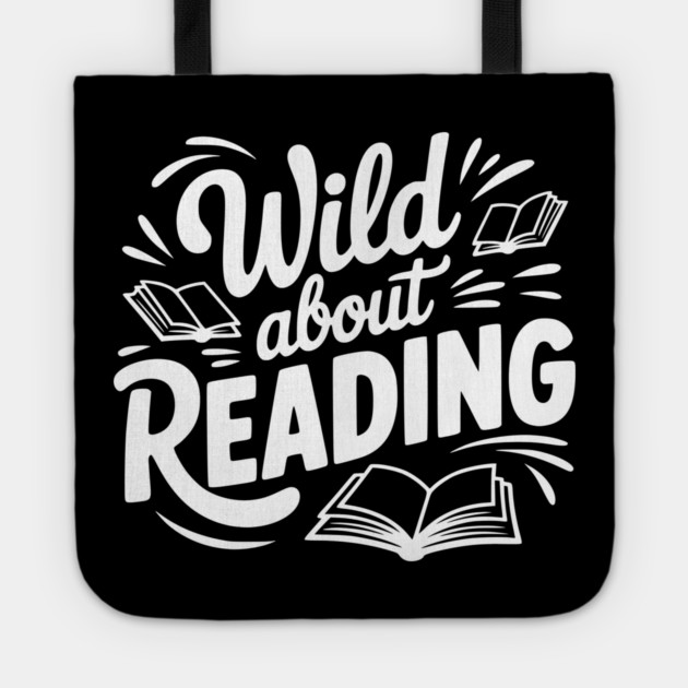 Wild about Reading Tote by Frank Ring