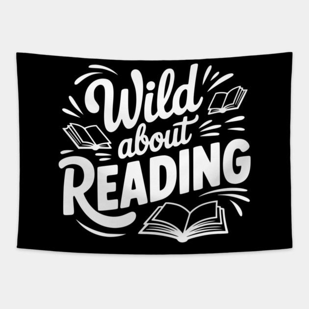Wild about Reading Tapestry by Frank Ring