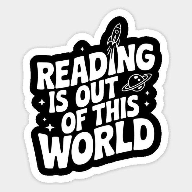 Reading is Out of This World Magnet by Frank Ring