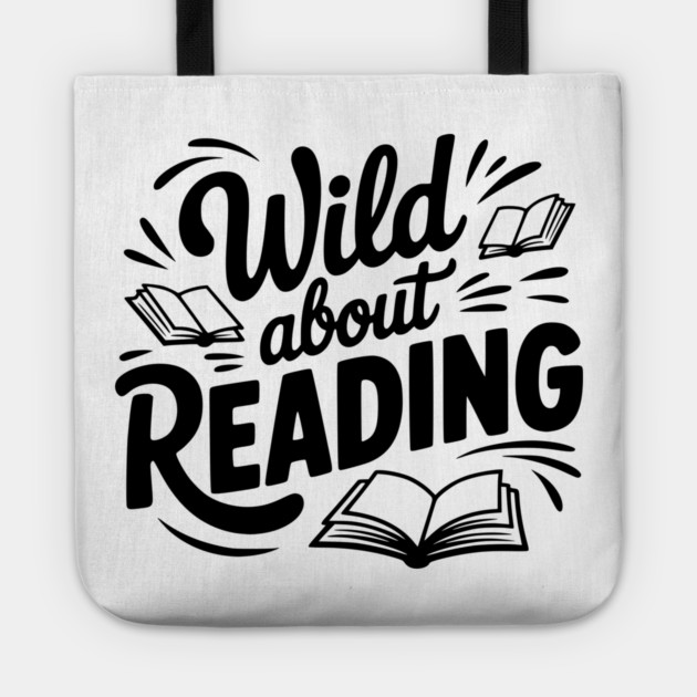 Wild about Reading Tote by Frank Ring