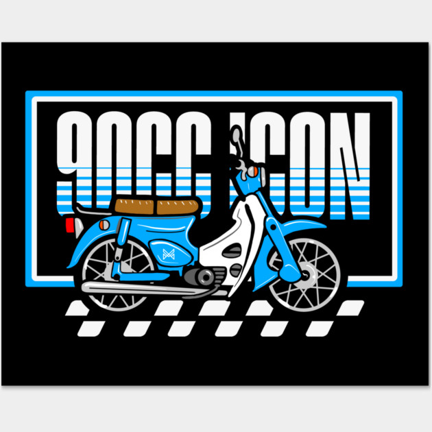 Honda Motorcycle Wall Art by monsalveautos