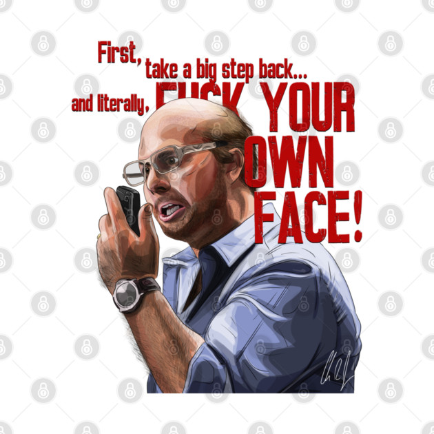 Tropic Thunder: Les Grossman Says "Take a Big Step Back..." by 51Deesigns