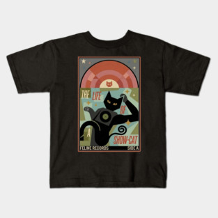 THE LIFE OF A SHOW CAT Kids T-Shirt