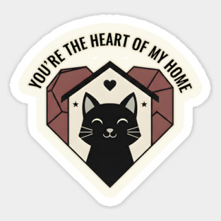 YOU ARE THE HEART OF MY HOME Magnet