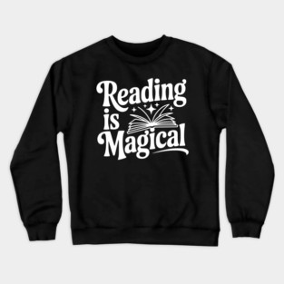 Reading is Magical Crewneck Sweatshirt