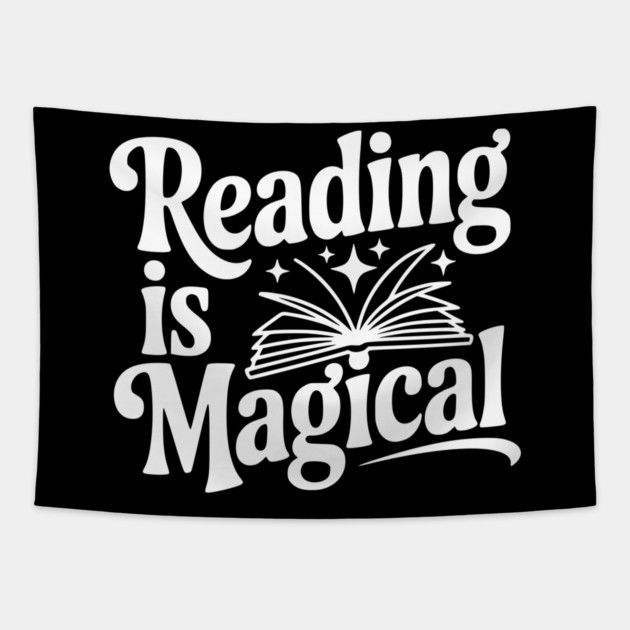Reading is Magical Tapestry by Frank Ring