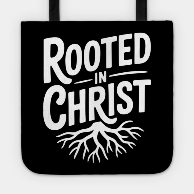 Rooted in Christ Tote by Frank Ring