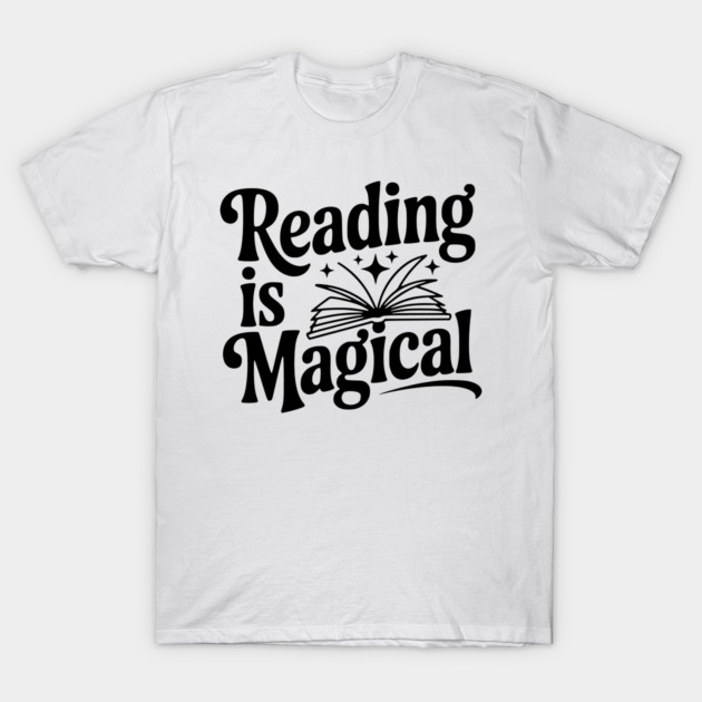 Reading is Magical T-Shirt by Frank Ring