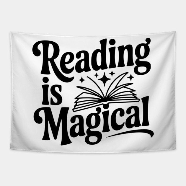 Reading is Magical Tapestry by Frank Ring