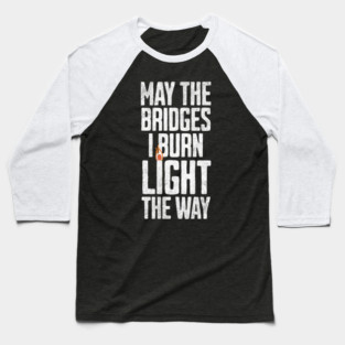 Illumination Through Departure Baseball T-Shirt