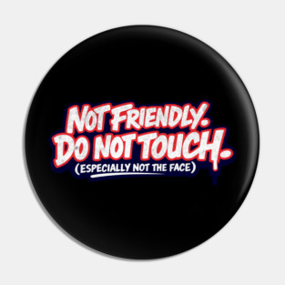 The Personal Space Invader Alarm Pin