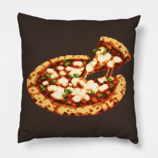 pixel pizza Pillow