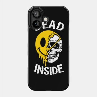 Dead Inside Existential Dread Emotional Burnout Phone Case