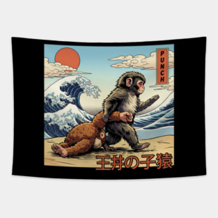 Punch-Monkey Tapestry