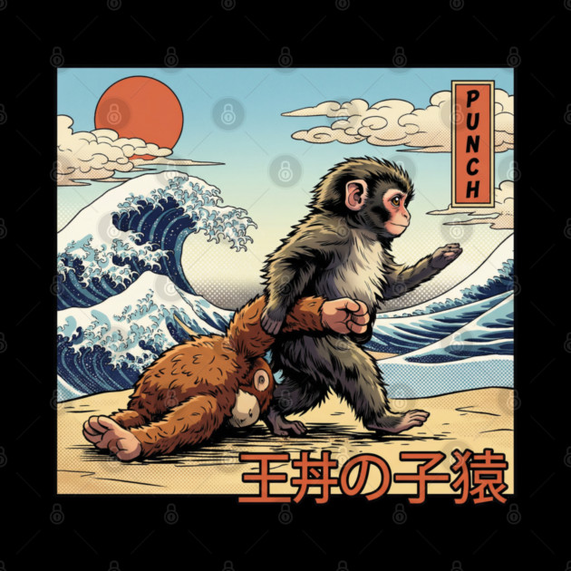 Punch-Monkey by JessArty