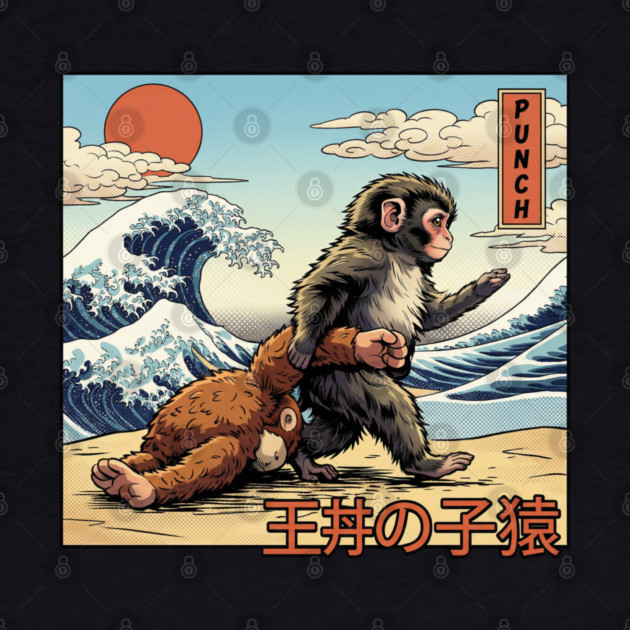 Punch-Monkey by JessArty