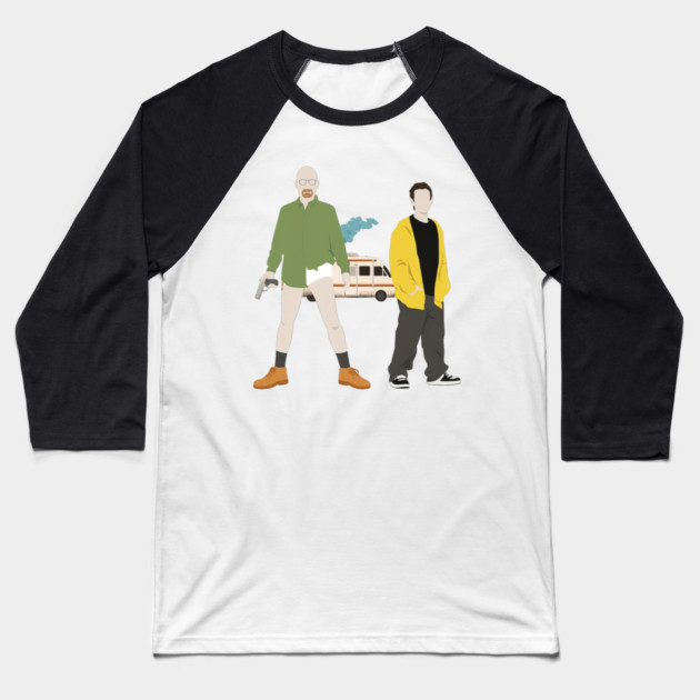 Breaking Bad Minimalistic Baseball T-Shirt by Tv Moments