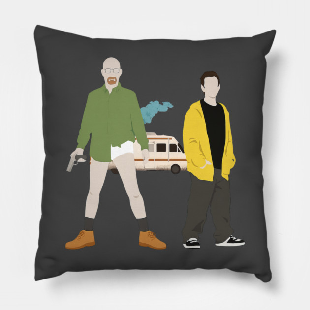 Breaking Bad Minimalistic Pillow by Tv Moments