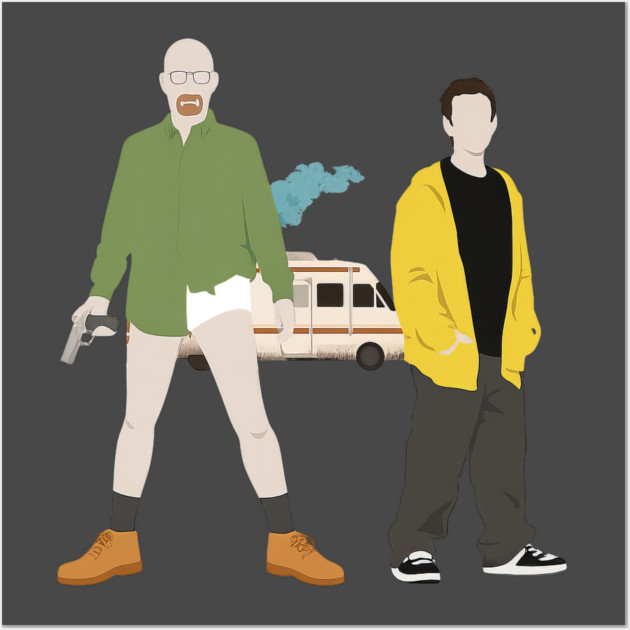 Breaking Bad Minimalistic Wall Art by Tv Moments