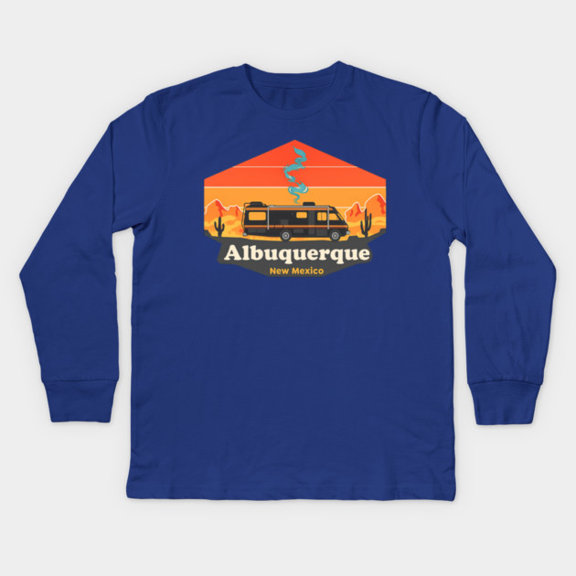 Albuquerque RV Kids Long Sleeve T-Shirt by Tv Moments