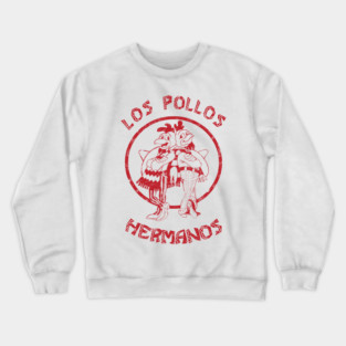 Los Pollos Hermanos Red Logo Crewneck Sweatshirt