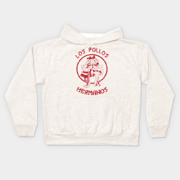 Los Pollos Hermanos Red Logo Kids Hoodie by Tv Moments