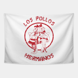Los Pollos Hermanos Red Logo Tapestry