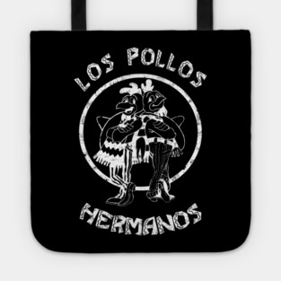 Los Pollos Hermanos White Logo Tote