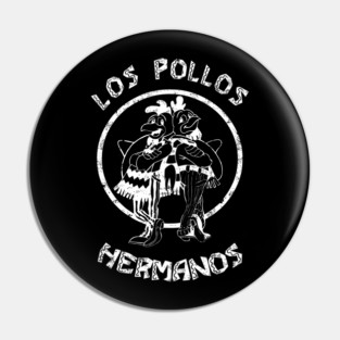 Los Pollos Hermanos White Logo Pin