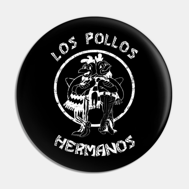 Los Pollos Hermanos White Logo Pin by Tv Moments