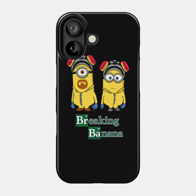 Breaking Banana Phone Case by Tv Moments