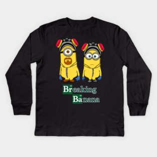 Breaking Banana Kids Long Sleeve T-Shirt