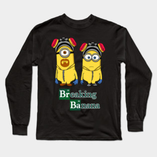Breaking Banana Long Sleeve T-Shirt