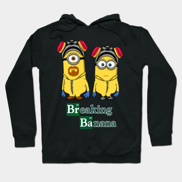 Breaking Banana Hoodie by Tv Moments