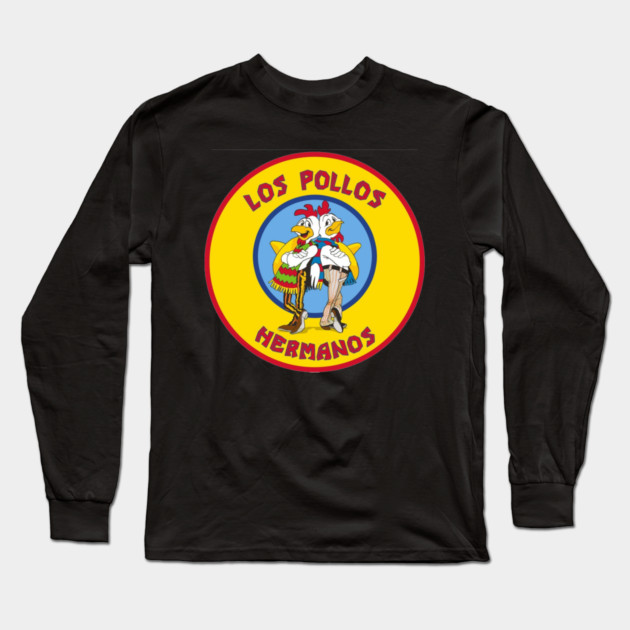 Los Pollos Hermanos Long Sleeve T-Shirt by Tv Moments