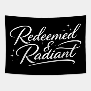 Redeemed & Radiant Christian Gift Tapestry