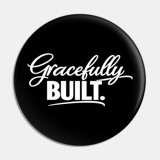 Gracefully Built Christian Gift Pin by Francisca's Store