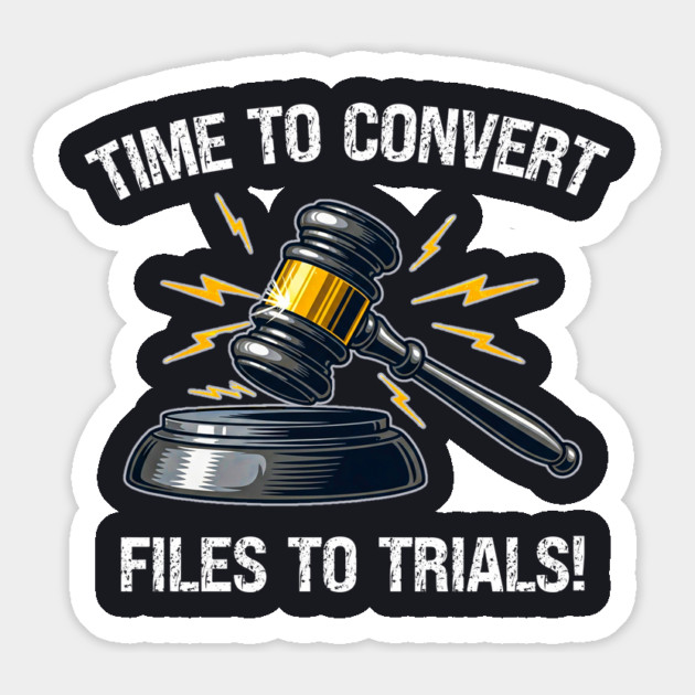 Time To Convert Files To Trials! Magnet by Charles's Store 8