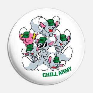 Chill-Army Pin