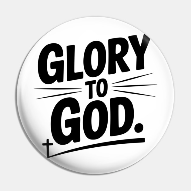 Glory to God Pin by Frank Ring