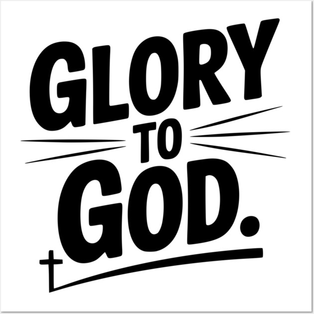 Glory to God Wall Art by Frank Ring