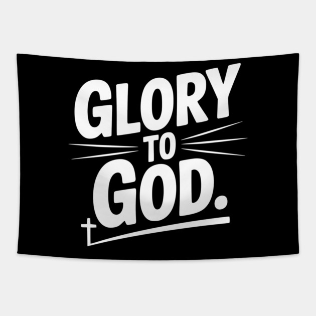 Glory to God Tapestry by Frank Ring